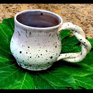 Folk Art: Wheel-thrown Pottery Cup